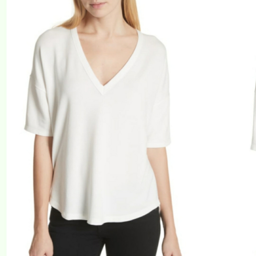 RAG AND BONE White Phoenix Tee - Picture 10 of 11